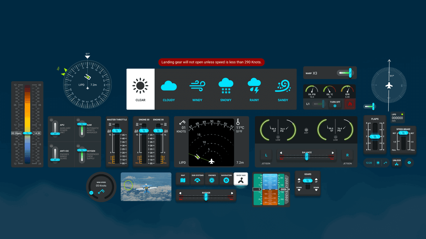 In Flight Controls